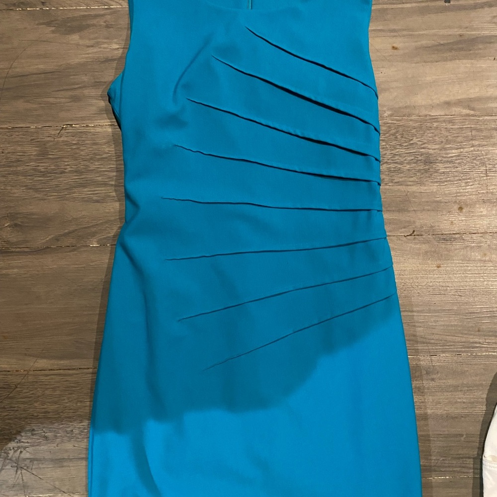 Calvin Klein Teal Mini Dress